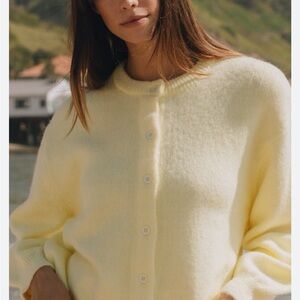 Daily Drills Yellow Cardigan XS/S